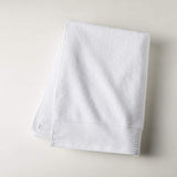 Premium White Cotton Bath Towel - Soft, Absorbent