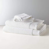 Premium White Cotton Bath Towel - Soft, Absorbent