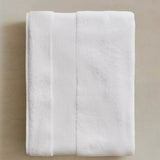 Premium White Cotton Bath Towel - Soft, Absorbent