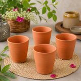 Pack Of 6 Handmade Matti Water Drinking Glass ok