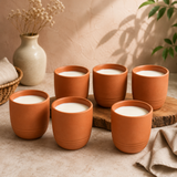 Handmade Clay Water Drinking Glass (Classic Plain Edition) ok