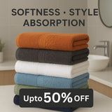 Softness bath Towels 100% Cotton Material (27x54")